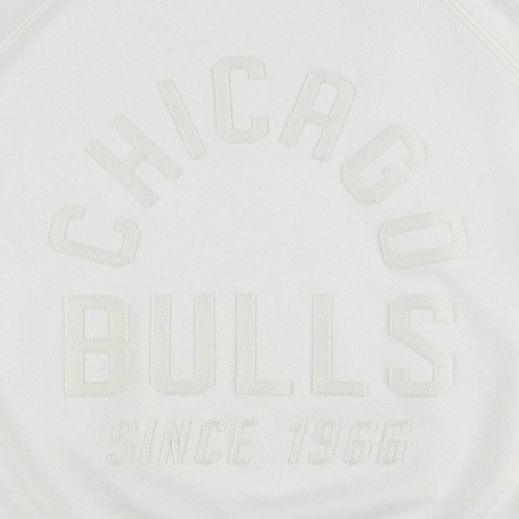 Chicago Bulls Sportiqe Women's Ashlyn Brava Raglan Pullover Sweatshirt Cream - NBA