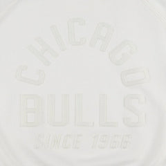 Chicago Bulls Sportiqe Women's Ashlyn Brava Raglan Pullover Sweatshirt Cream - NBA