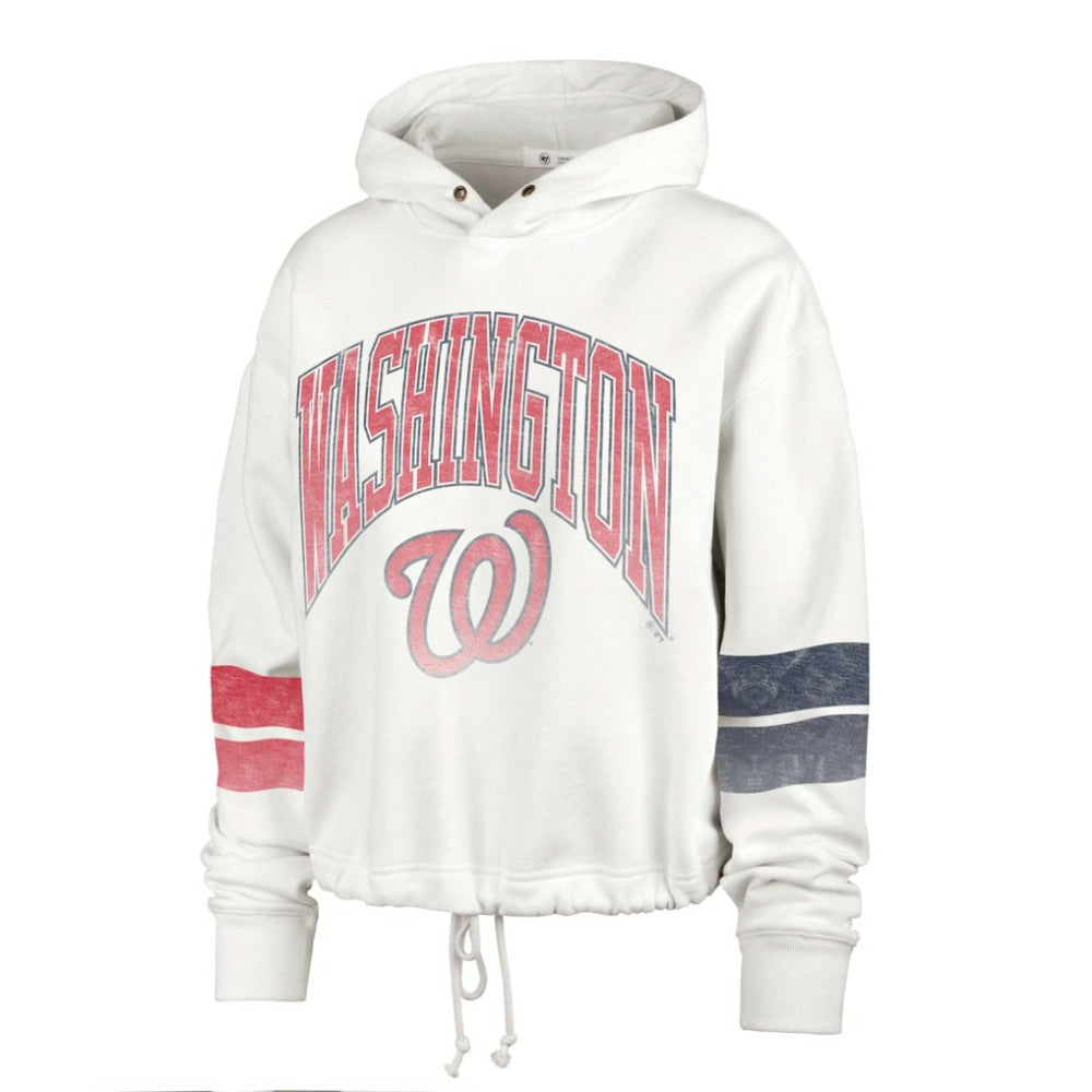 Washington Nationals '47 Women's Harper Pullover Hoodie - MLB