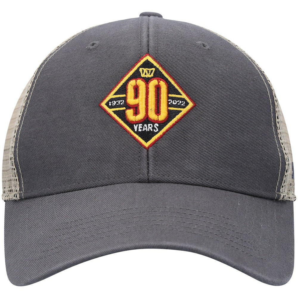 Washington Commanders '47 90th Season MVP Trucker Snapback Hat Charcoal/Natural | 47 brand
