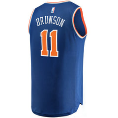 Jalen Brunson New York Knicks Fast Break Replica Jersey Icon Edition Blue - NBA