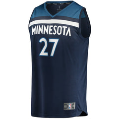 Rudy Gobert Minnesota Timberwolves Fast Break Replica Jersey Icon Edition Navy - NBA