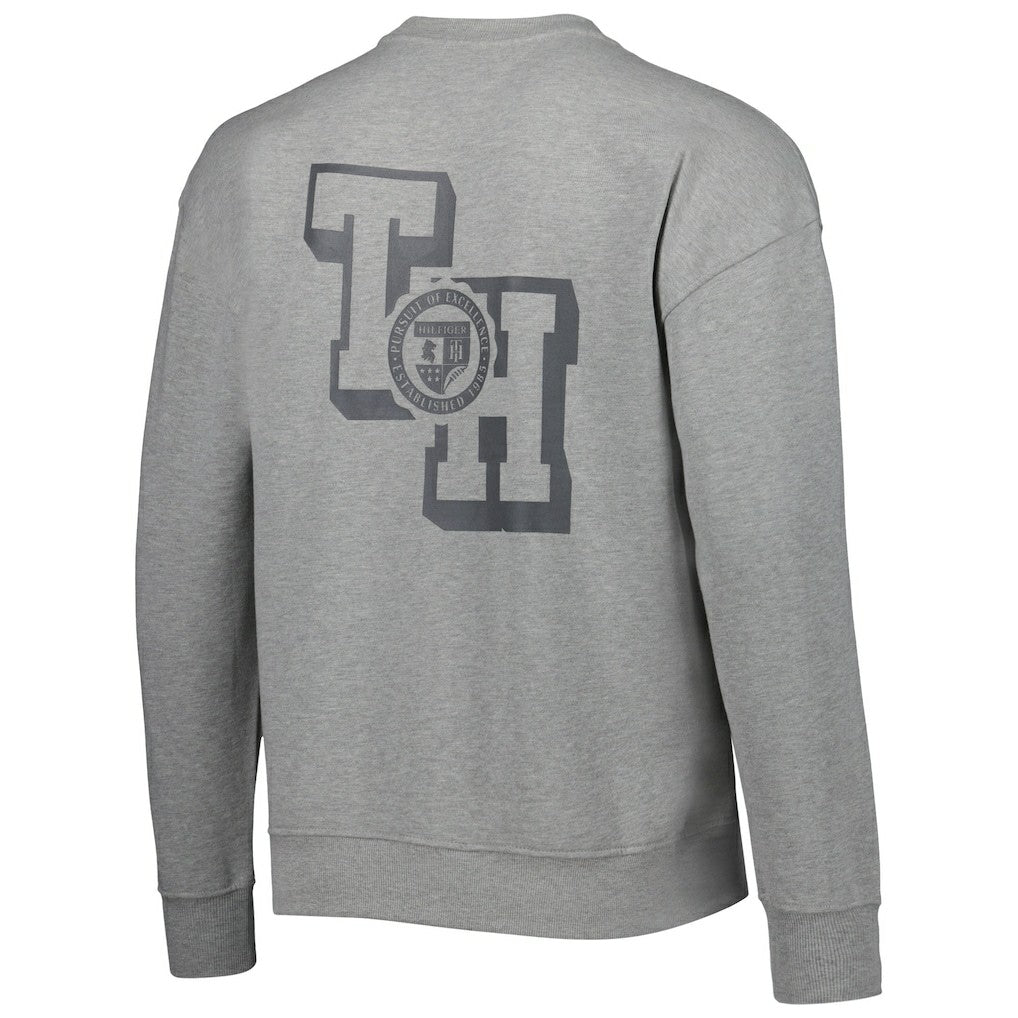Dallas Cowboys Tommy Hilfiger Ronald Crew Sweatshirt Heather Gray | NFL