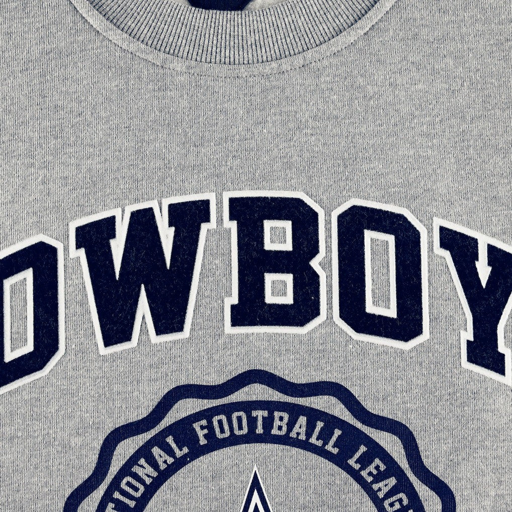 Dallas Cowboys Tommy Hilfiger Ronald Crew Sweatshirt Heather Gray | NFL