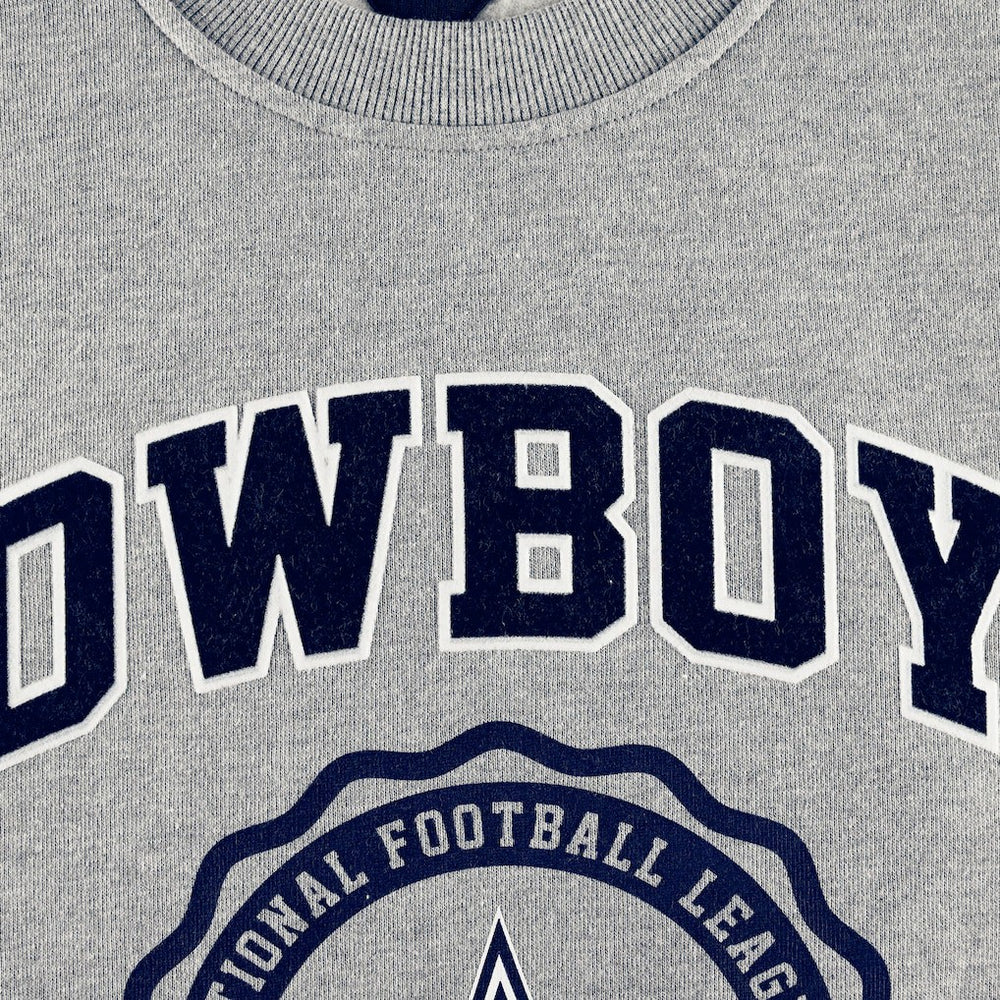 Dallas Cowboys Tommy Hilfiger Ronald Crew Sweatshirt Heather Gray | NFL