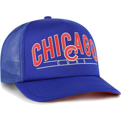 Chicago Cubs '47 Backhaul Foam Trucker Snapback Hat - MLB