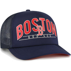 Boston Red Sox '47 Backhaul Foam Trucker Snapback Hat - MLB