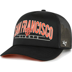 San Francisco Giants '47 Backhaul Foam Trucker Snapback Hat - MLB