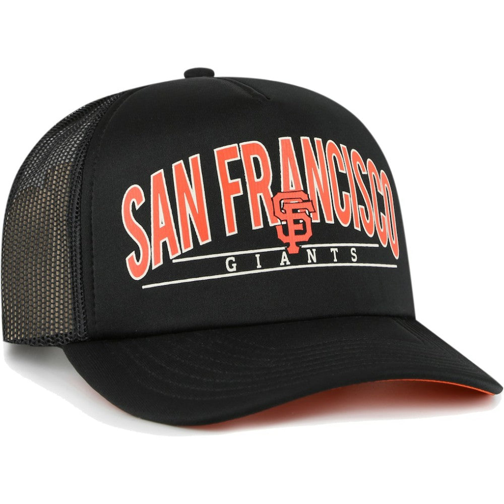 San Francisco Giants '47 Backhaul Foam Trucker Snapback Hat - MLB