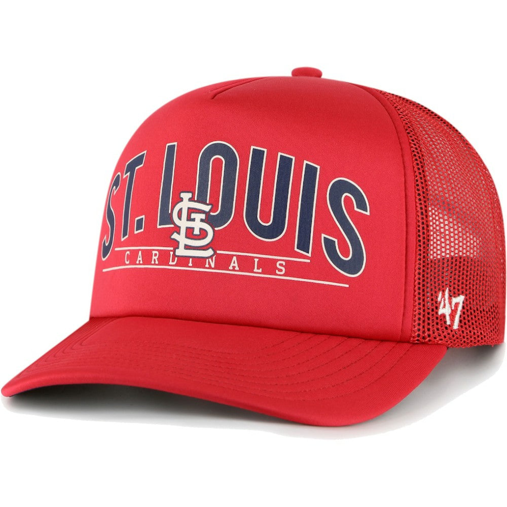 St. Louis Cardinals '47 Backhaul Foam Trucker Snapback Hat - MLB