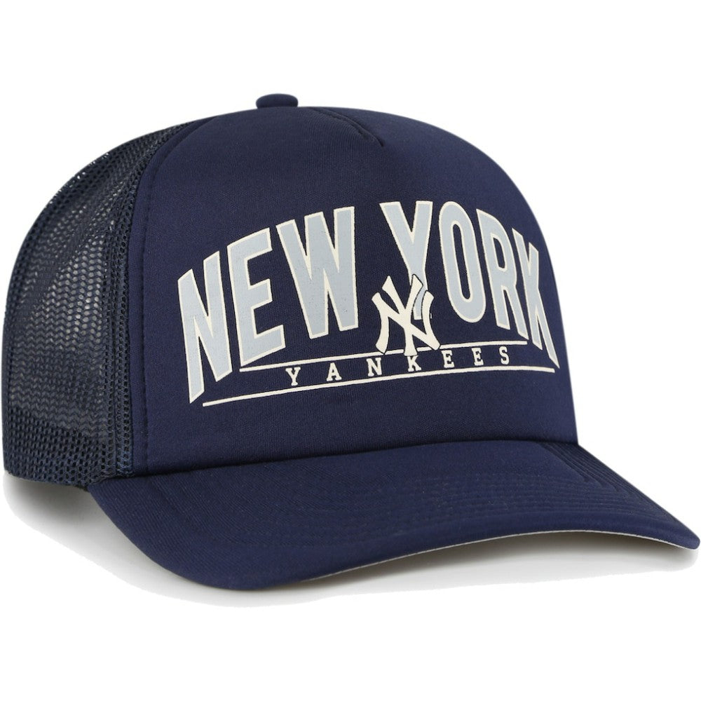 New York Yankees '47 Backhaul Foam Trucker Snapback Hat - MLB