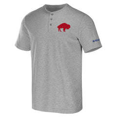Buffalo Bills NFL x Darius Rucker Collection Henley T-Shirt Heathered Gray | Fanatics