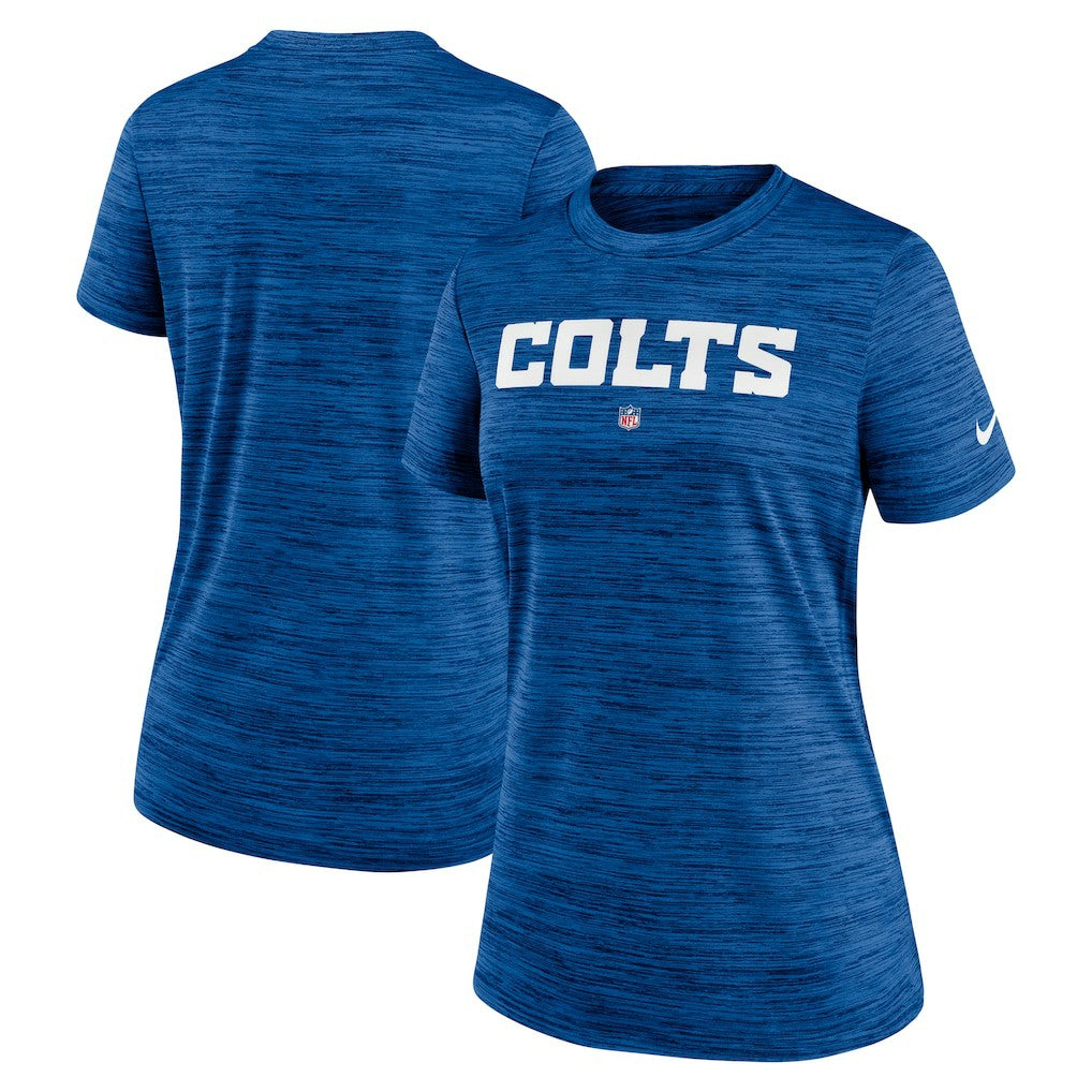 Indianapolis Colts Women's Sideline Velocity Performance T-Shirt Royal | Nike for Sale