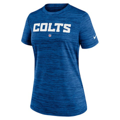 Indianapolis Colts Women's Sideline Velocity Performance T-Shirt Royal | Nike for Sale