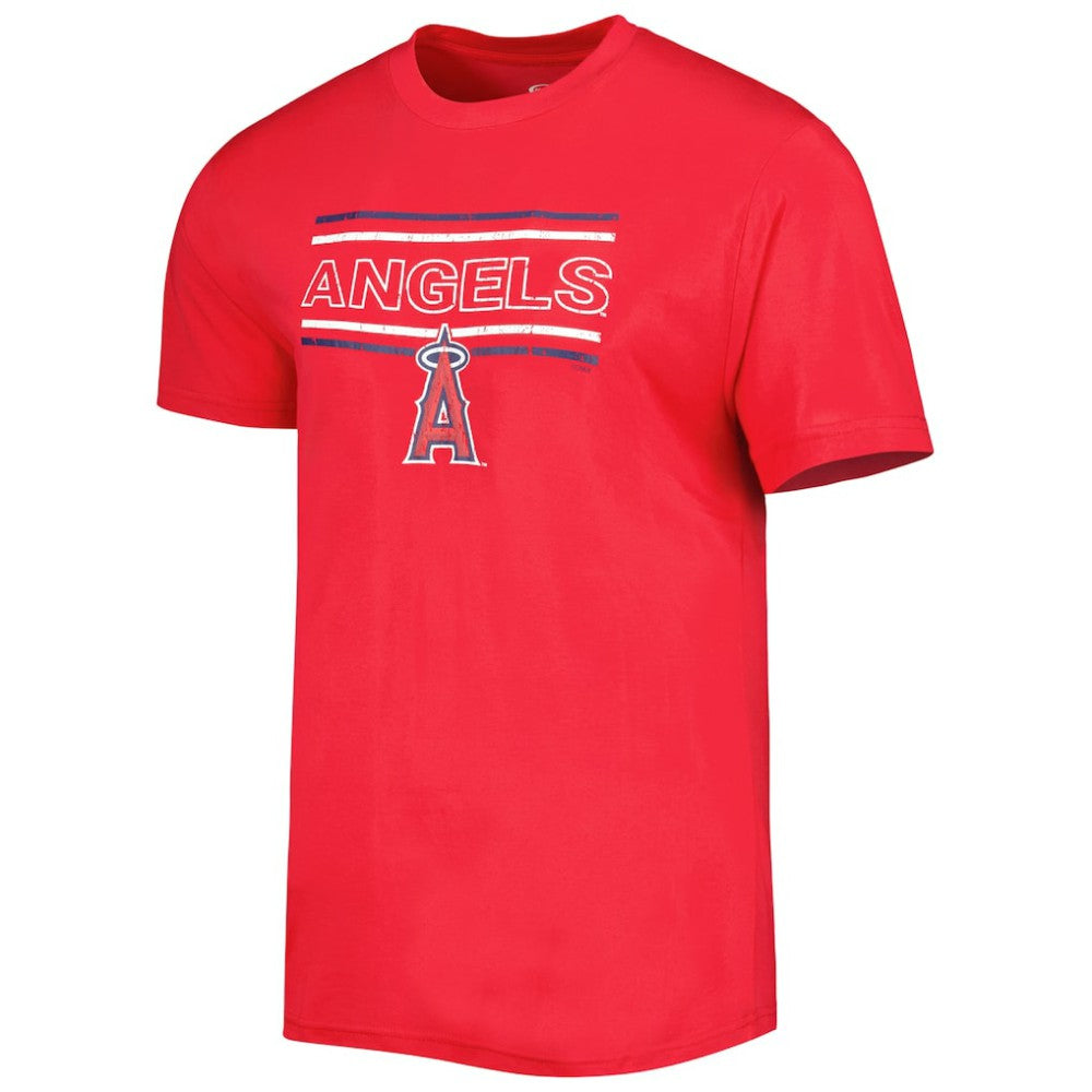 Los Angeles Angels Concepts Sport Badge Top & Pants Sleep Set - MLB