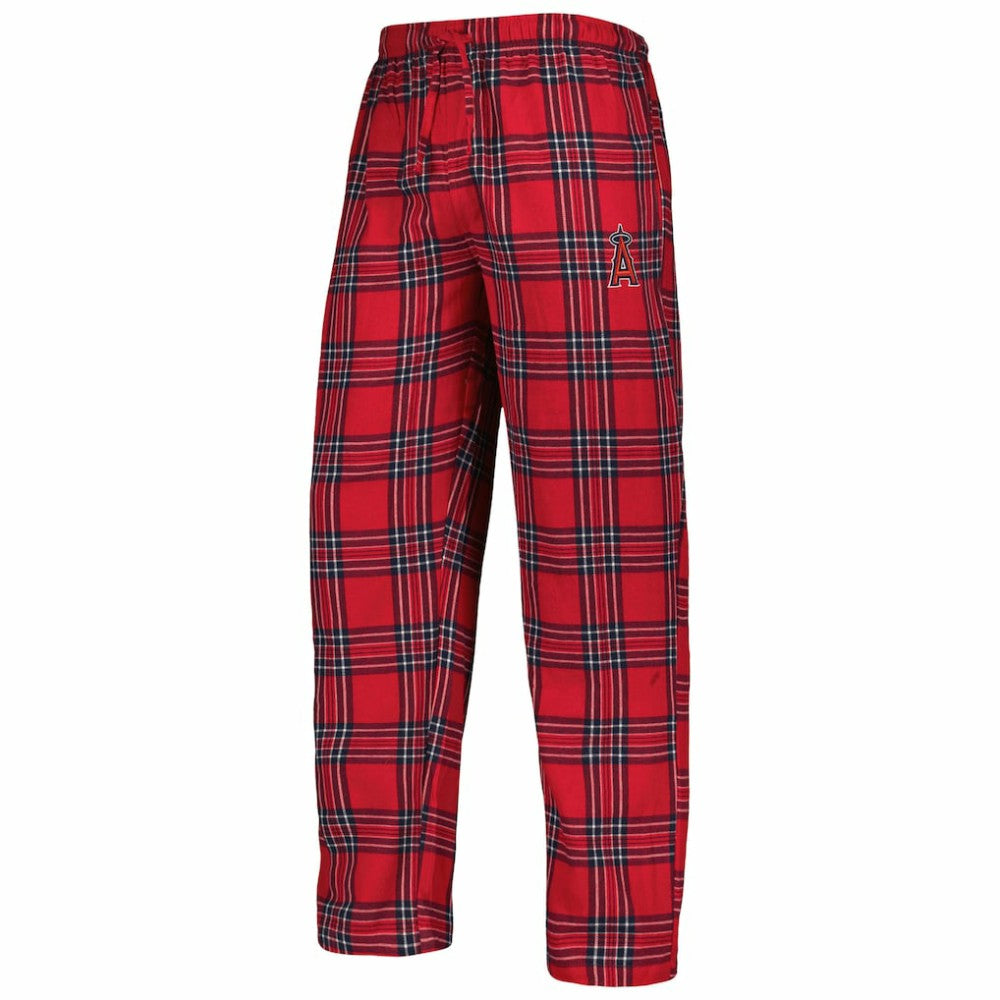 Los Angeles Angels Concepts Sport Badge Top & Pants Sleep Set - MLB
