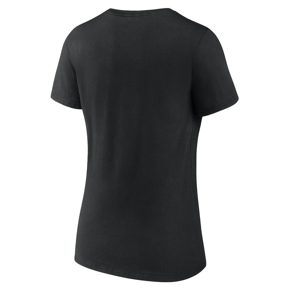 New Orleans Saints Women's Shine Time V-Neck T-Shirt Black | Fanatics