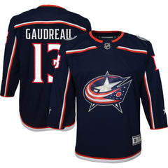 Johnny Gaudreau Columbus Blue Jackets Youth 2022/23 Premier Player Jersey - Navy - NHL