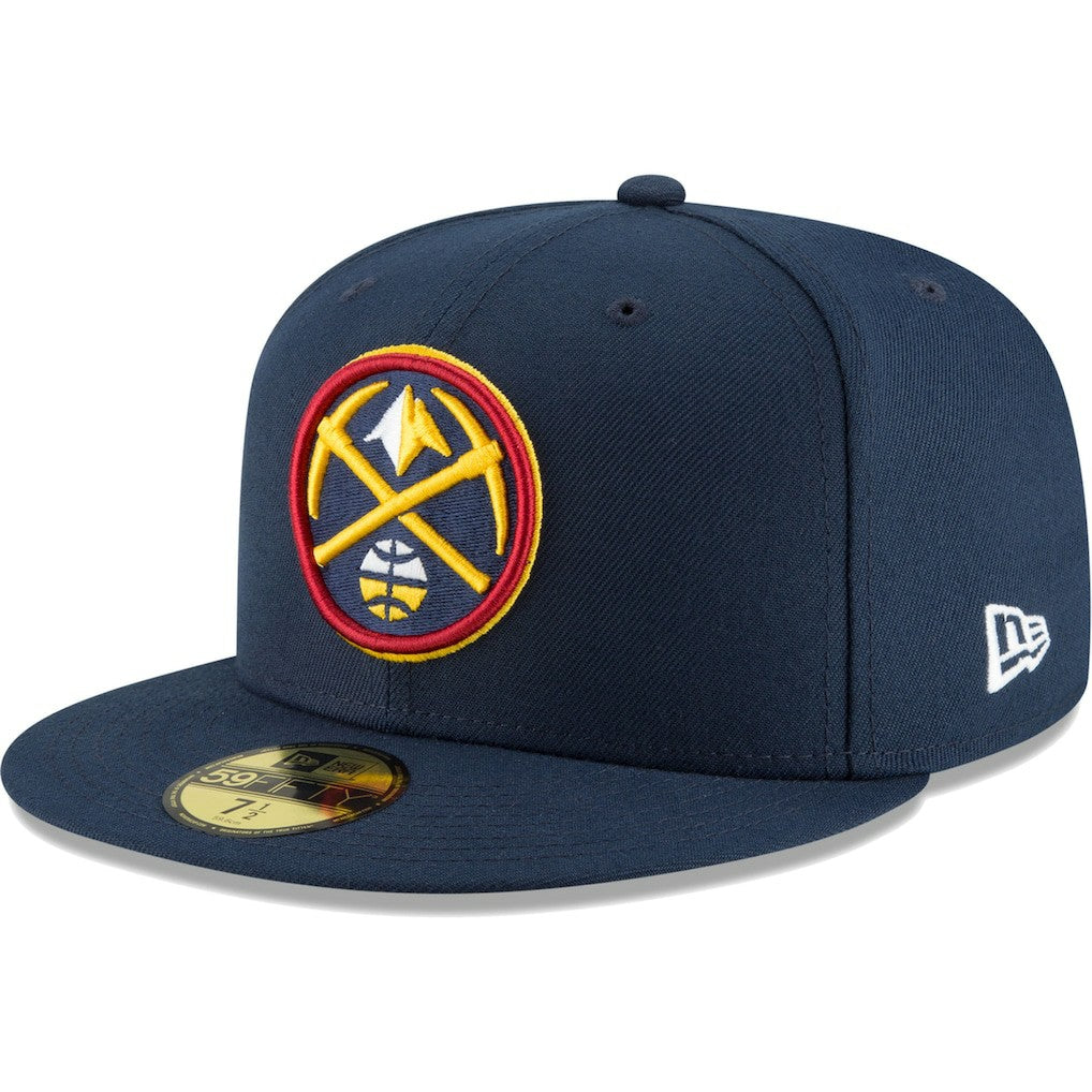 Denver Nuggets Team 59FIFTY Fitted Hat Navy - NBA