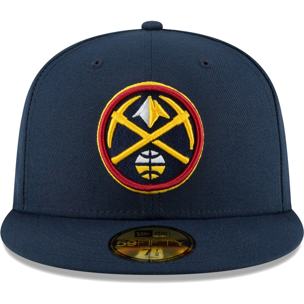Denver Nuggets Team 59FIFTY Fitted Hat Navy - NBA