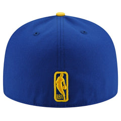 Golden State Warriors 2-Tone 59FIFTY Fitted Hat Royal/Gold - NBA