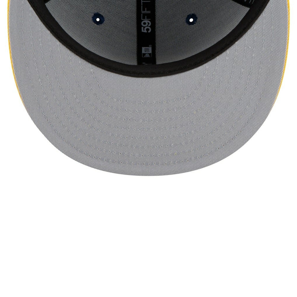 Golden State Warriors 2-Tone 59FIFTY Fitted Hat Royal/Gold - NBA