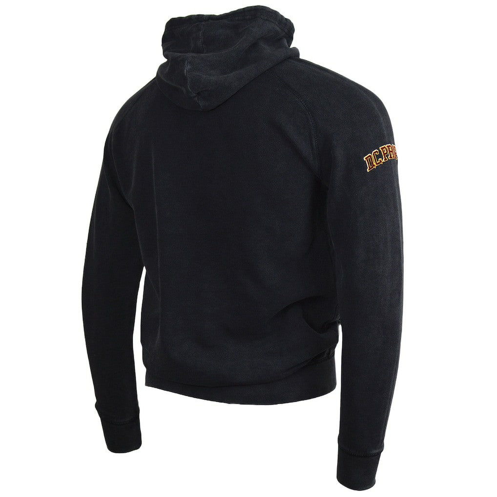 Take Command Washington Commanders DC PROPER Unisex Mineral Wash Vintage Pullover Hoodie Black | NFL