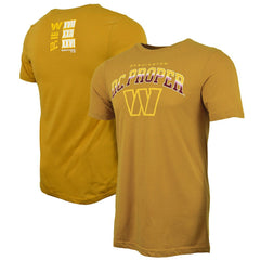 Washington Commanders DC PROPER District of Champions T-Shirt Gold | NFL