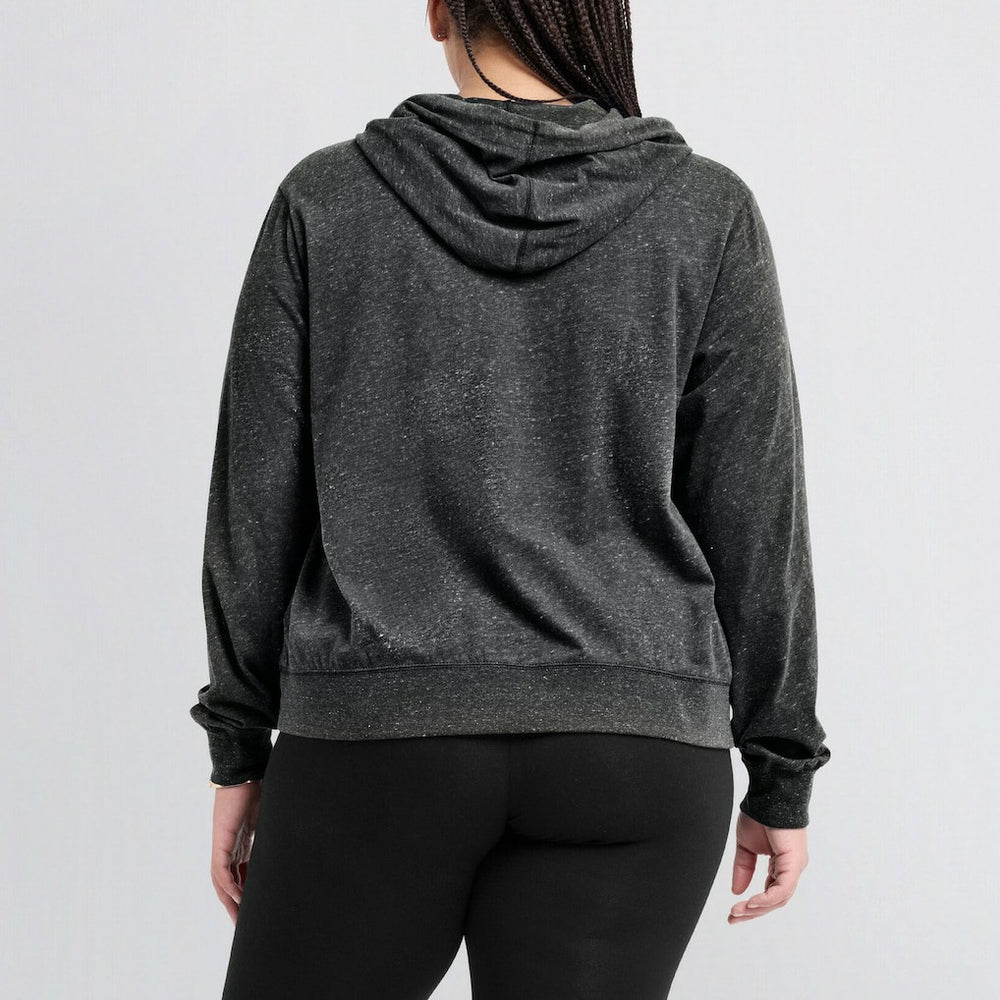 Las Vegas Raiders Women's Gym Vintage Lightweight Pullover Hoodie Black | Nike for Sale