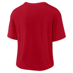 Buffalo Bills Women's High Hip Fashion T-Shirt Red/Royal | Nike for Sale