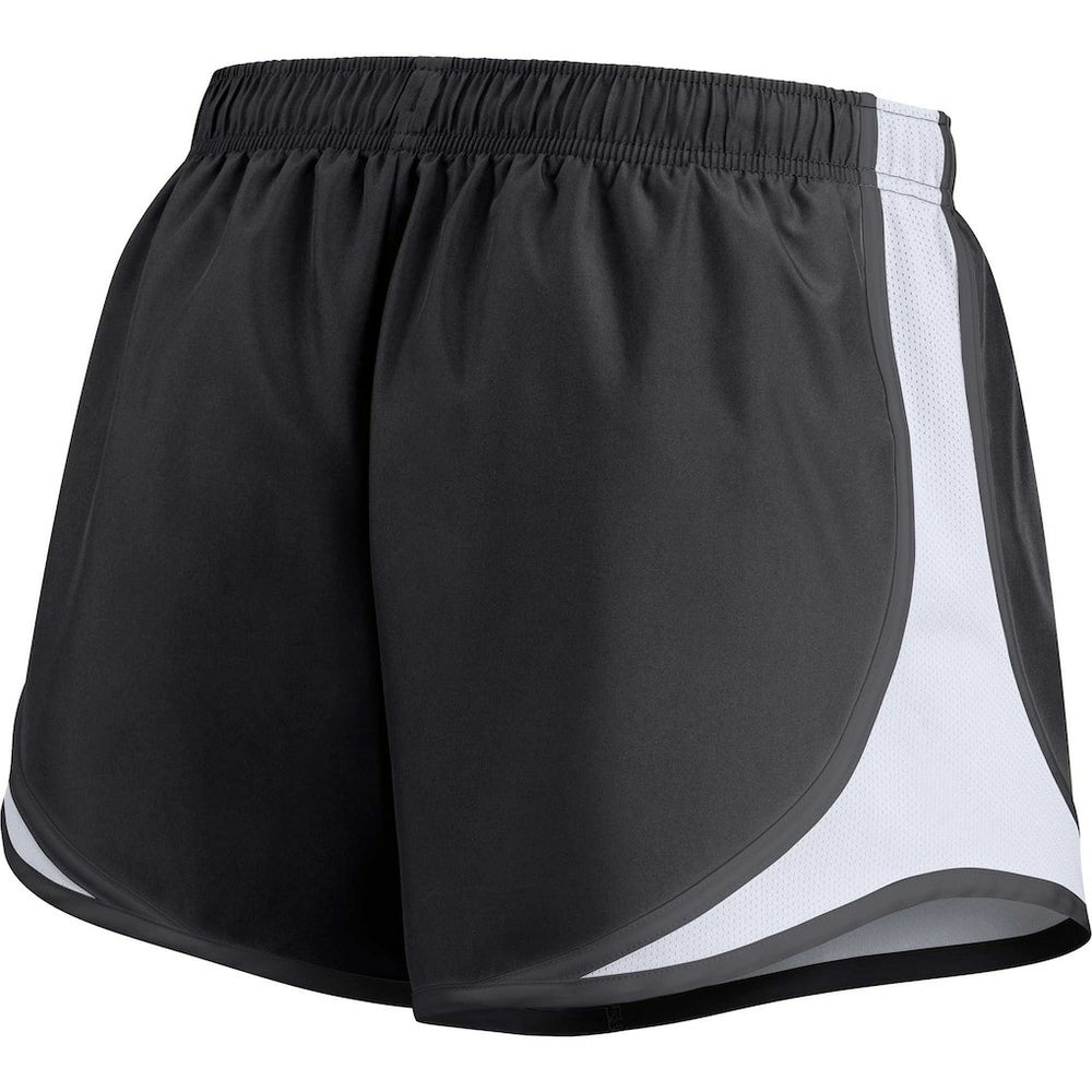 New Orleans Saints Women's Plus Size Tempo Shorts Black | Nike for Sale