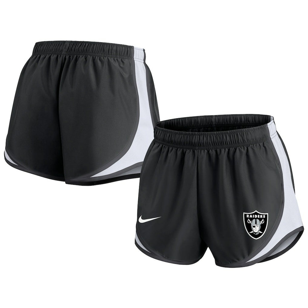 Las Vegas Raiders Women's Performance Tempo Shorts Black | Nike for Sale