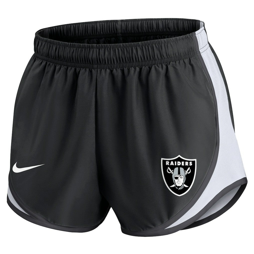 Las Vegas Raiders Women's Performance Tempo Shorts Black | Nike for Sale