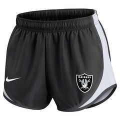 Las Vegas Raiders Women's Performance Tempo Shorts Black | Nike for Sale