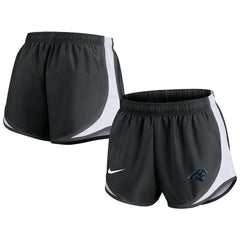 Carolina Panthers Women's Performance Tempo Shorts Black | Nike for Sale