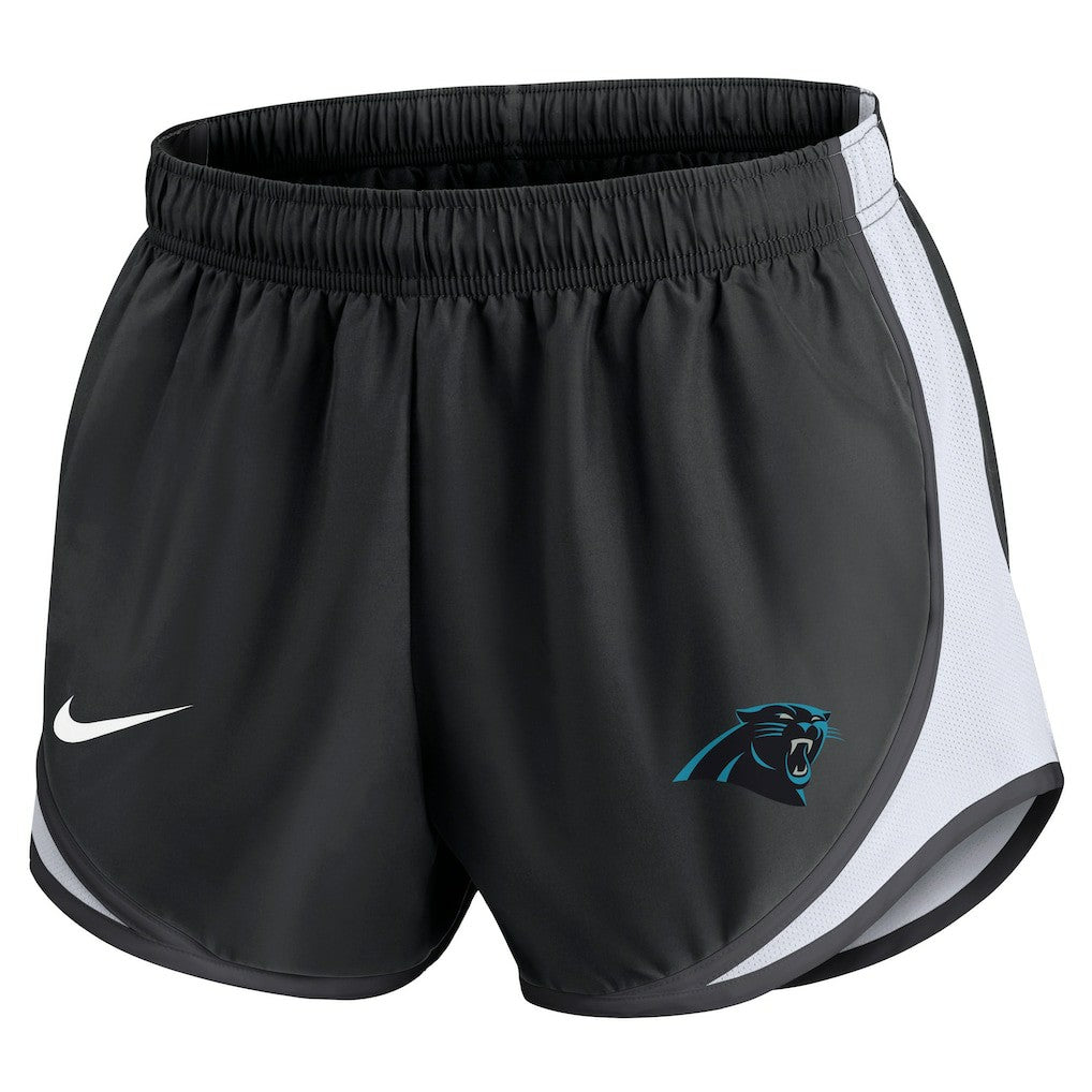 Carolina Panthers Women's Performance Tempo Shorts Black | Nike for Sale