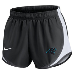 Carolina Panthers Women's Performance Tempo Shorts Black | Nike for Sale