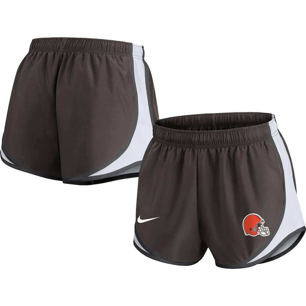 Cleveland Browns Women's Performance Tempo Shorts Brown | Nike for Sale
