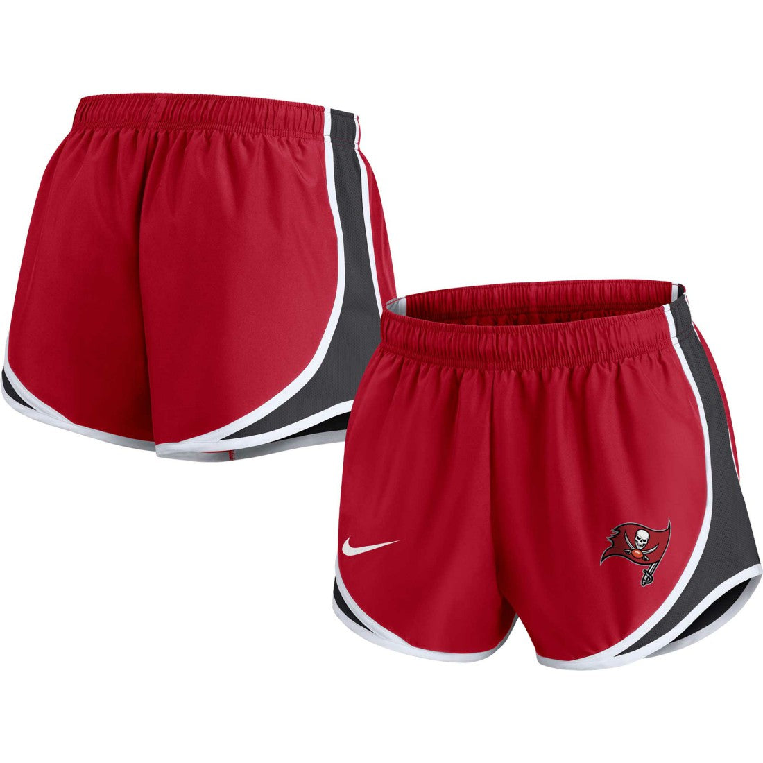Tampa Bay Buccaneers Women's Performance Tempo Shorts Red | Nike for Sale