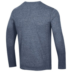 Seattle Kraken Champion Tri-Blend Long Sleeve T-Shirt - Heather Navy - NHL