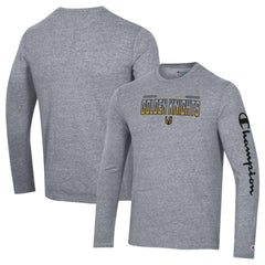 Vegas Golden Knights Champion Tri-Blend Long Sleeve T-Shirt - Heather Gray - NHL