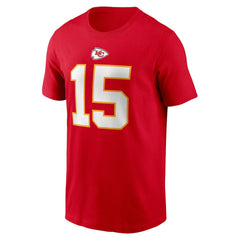 Patrick Mahomes Kansas City Chiefs Player Name & Number T-Shirt Red | Nike for Sale