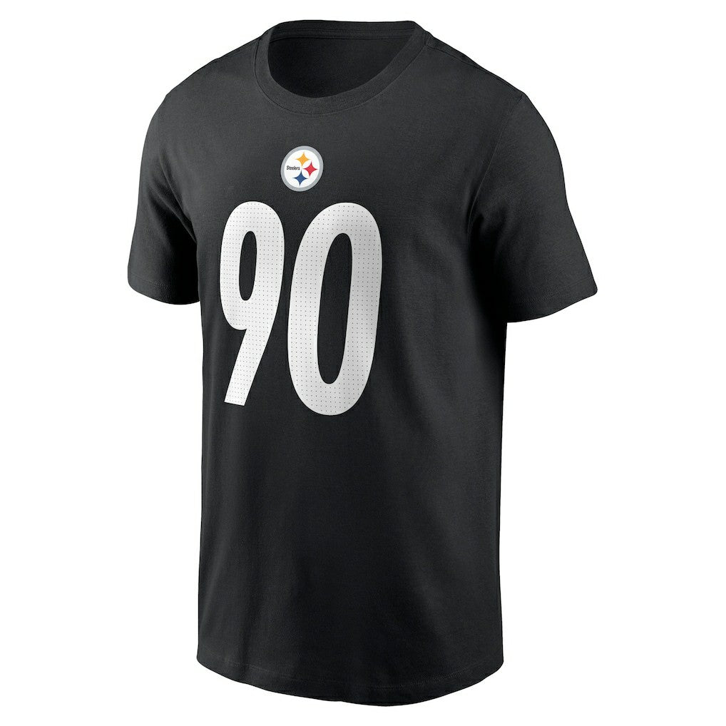 T.J. Watt Pittsburgh Steelers Player Name & Number T-Shirt Black | Nike for Sale