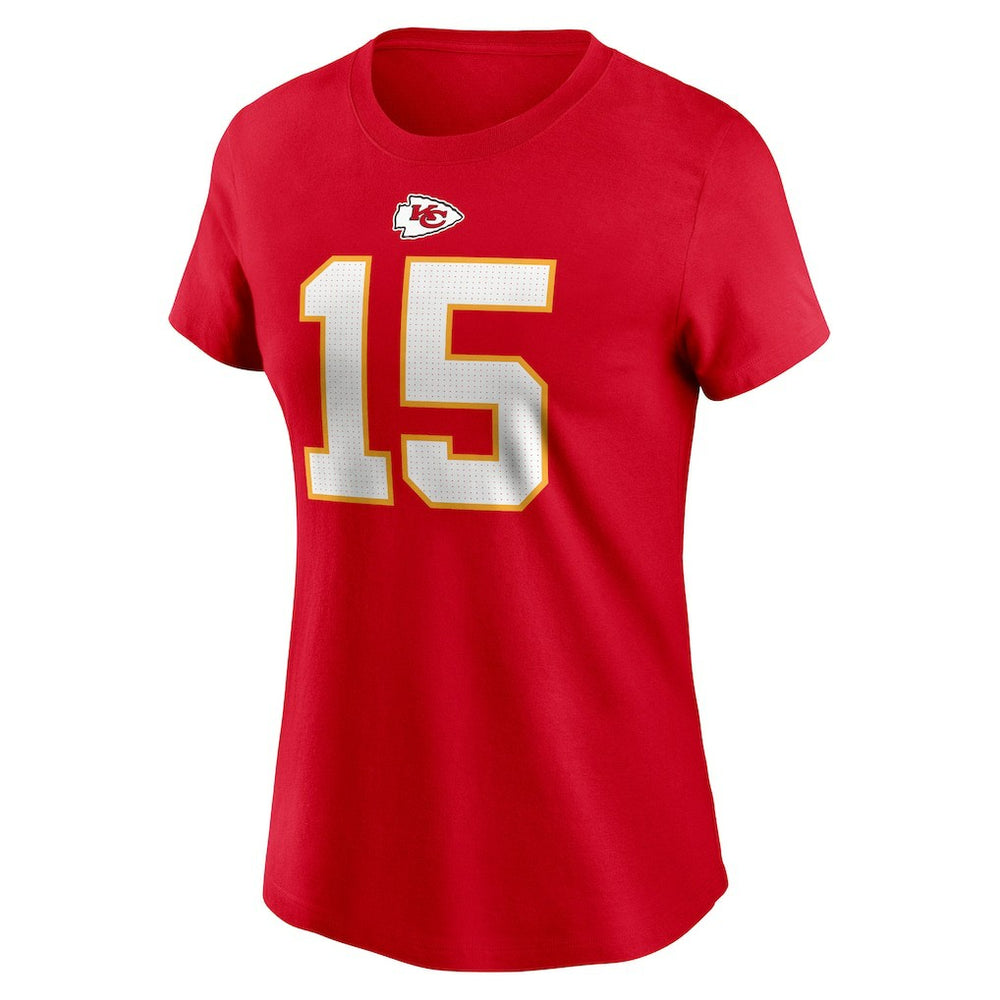 Patrick Mahomes Kansas City Chiefs Women's Player Name & Number T-Shirt Red | Nike for Sale