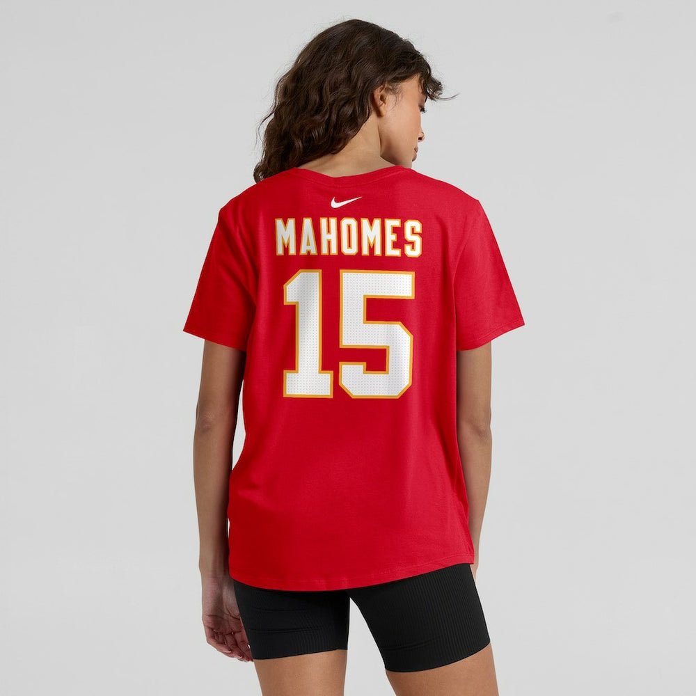 Patrick Mahomes Kansas City Chiefs Women's Player Name & Number T-Shirt Red | Nike for Sale