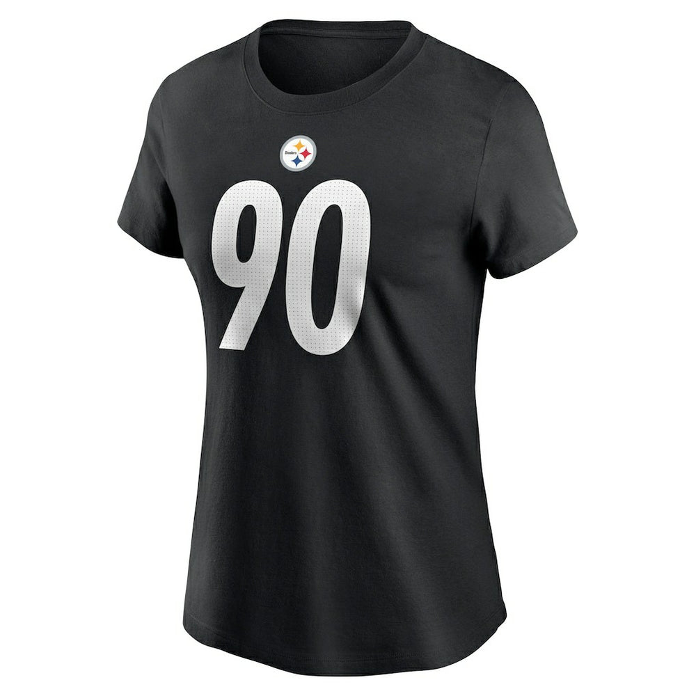 T.J. Watt Pittsburgh Steelers Women's Player Name & Number T-Shirt Black | Nike for Sale