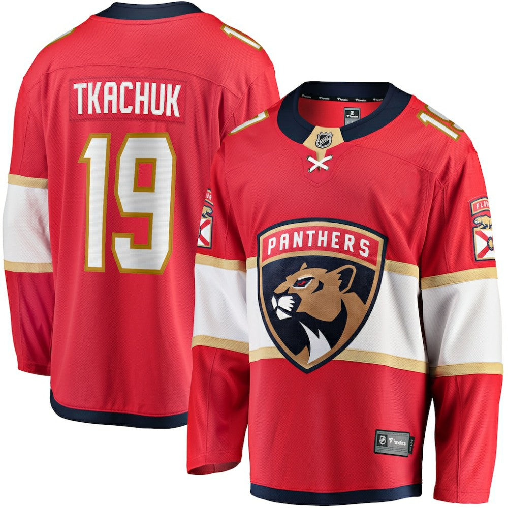 Matthew Tkachuk Florida Panthers Fanatics Home Breakaway Player Jersey - Red - NHL