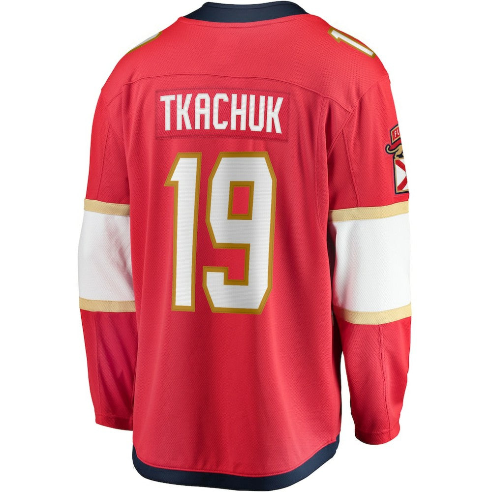 Matthew Tkachuk Florida Panthers Fanatics Home Breakaway Player Jersey - Red - NHL