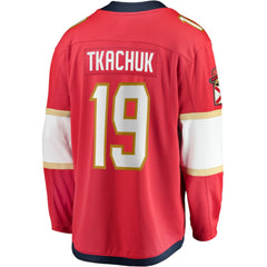 Matthew Tkachuk Florida Panthers Fanatics Home Breakaway Player Jersey - Red - NHL