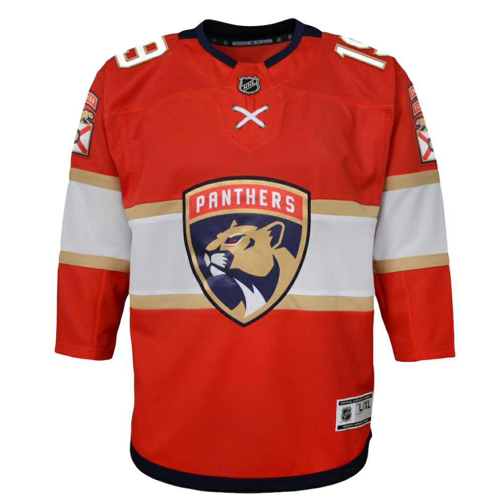 Matthew Tkachuk Florida Panthers Youth Home Premier Player Jersey - Red - NHL